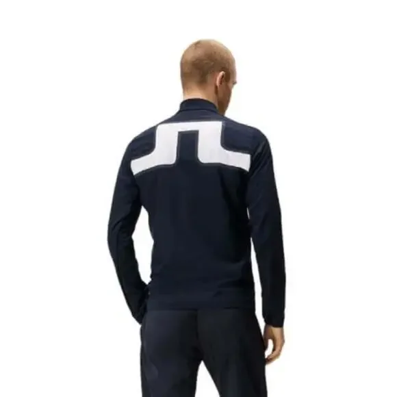 J. Lindeberg Jeff Hybrid Jacket, Men's, Navy/White, Medium, 225$ NWT